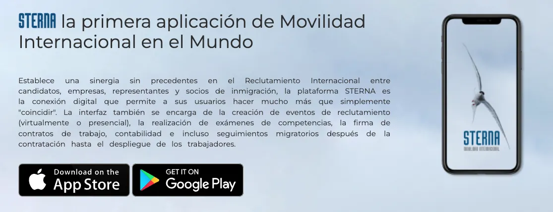 Proyecto STERNA App desarrollado por Aztlansoft