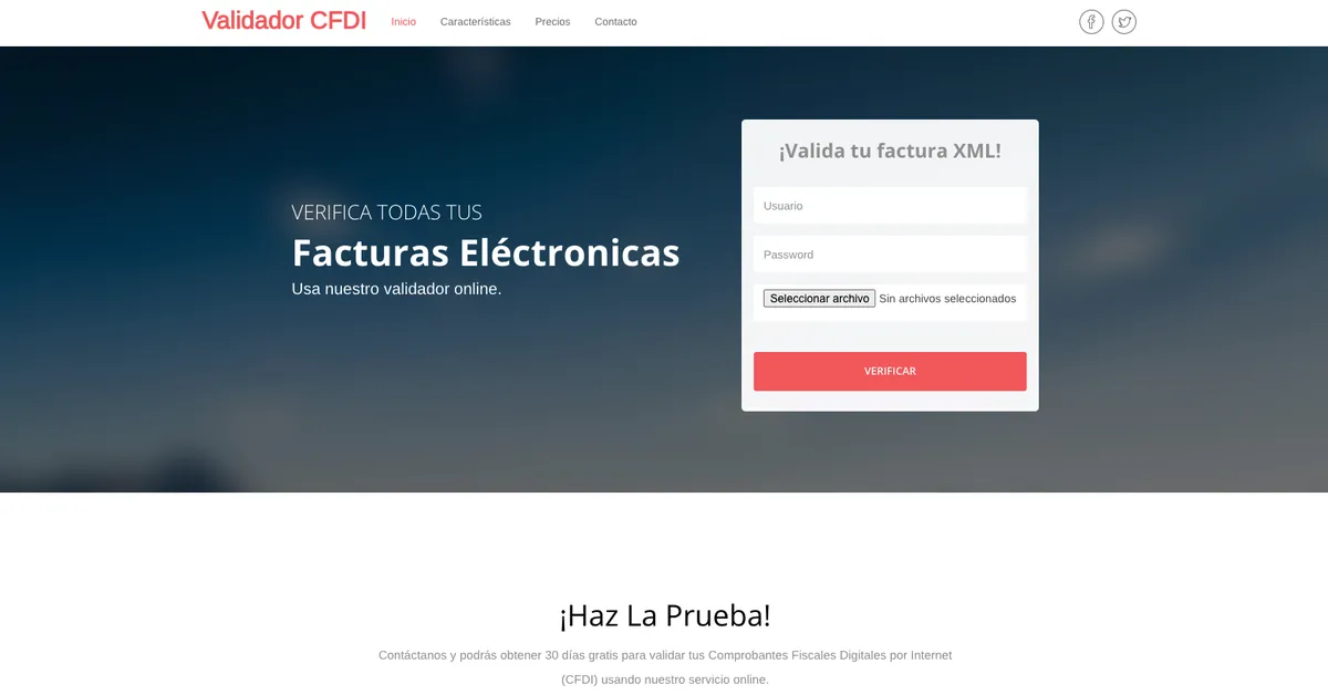 Proyecto ValidadorCFDI desarrollado por Aztlansoft
